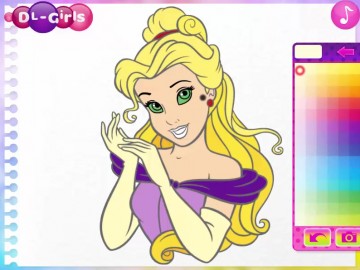 Amazing Princess Coloring Book