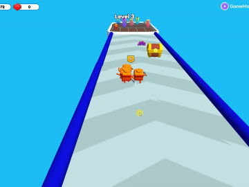 Merge Number Cube 3d Run Game