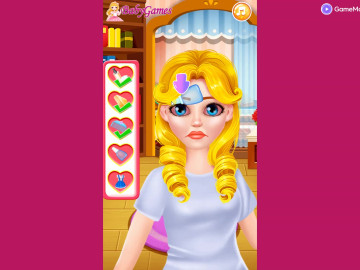 School Girls Battle Beauty Salon