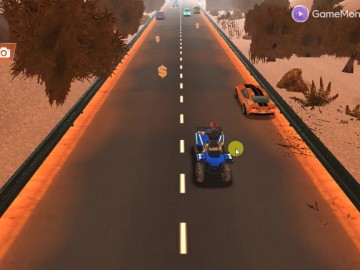 Traffic Racer Quad Bike Game